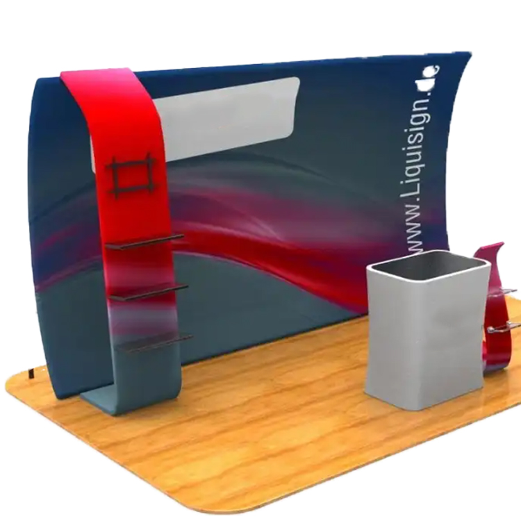 Photo Booth Backdrops - Pillow Backdrop - Tension Fabric Display - Trade Show Display - Aluminum Backdrop